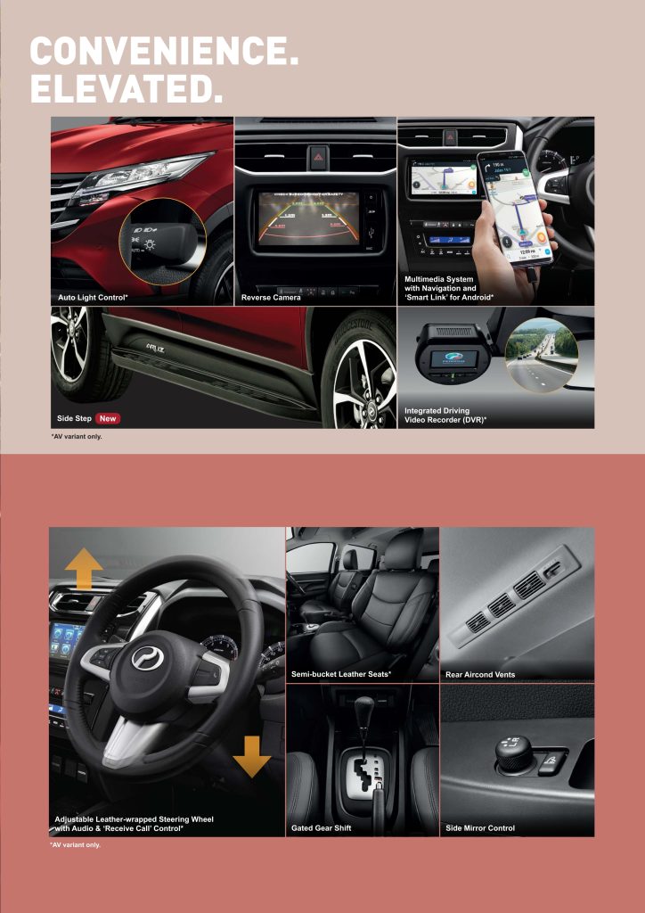 PERODUA ARUZ BROCHURE