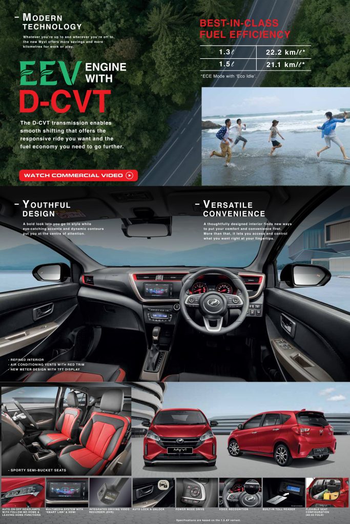 PERODUA MYVI BROCHURE